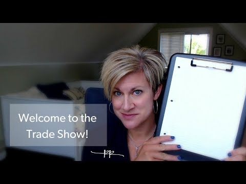 Getting the most out of the trade show - tips from a meeting planner!