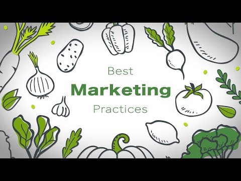 Fruit and Vegetable Marketing - Best Marketing Practices