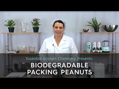 Video Tutorial - Biodegradable Packing Peanuts