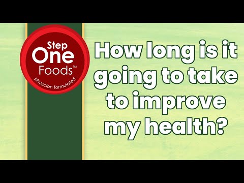 How long does it take to impact health? | Step One Foods Building Blocks of Health