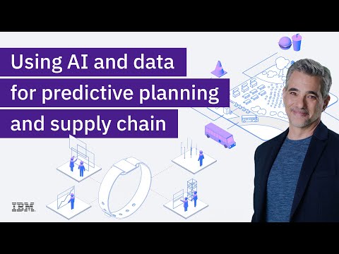 Using AI and data for predictive planning and supply chain