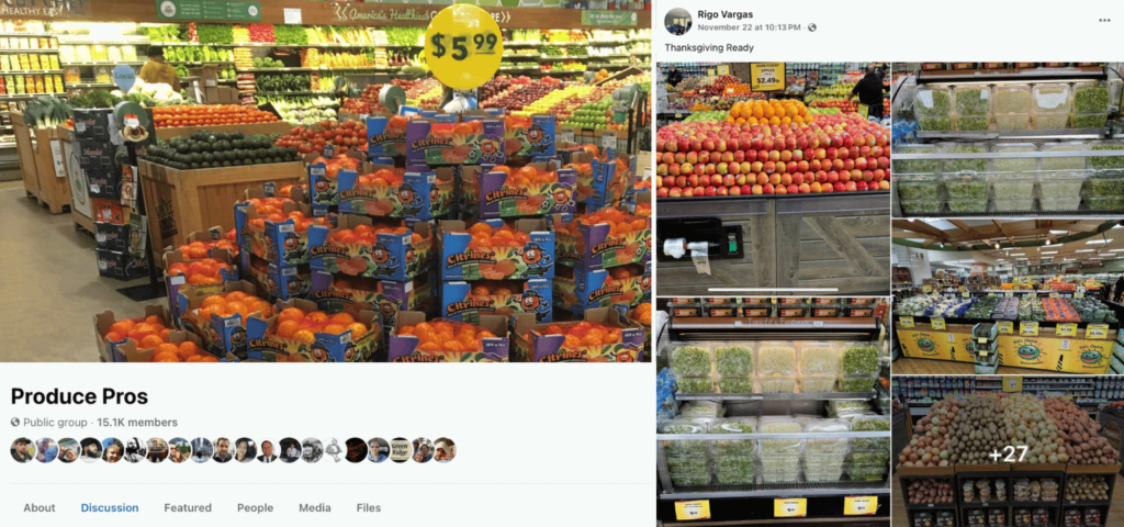 The Facebook Group with 15000 Members Obsessed with Produce Displays